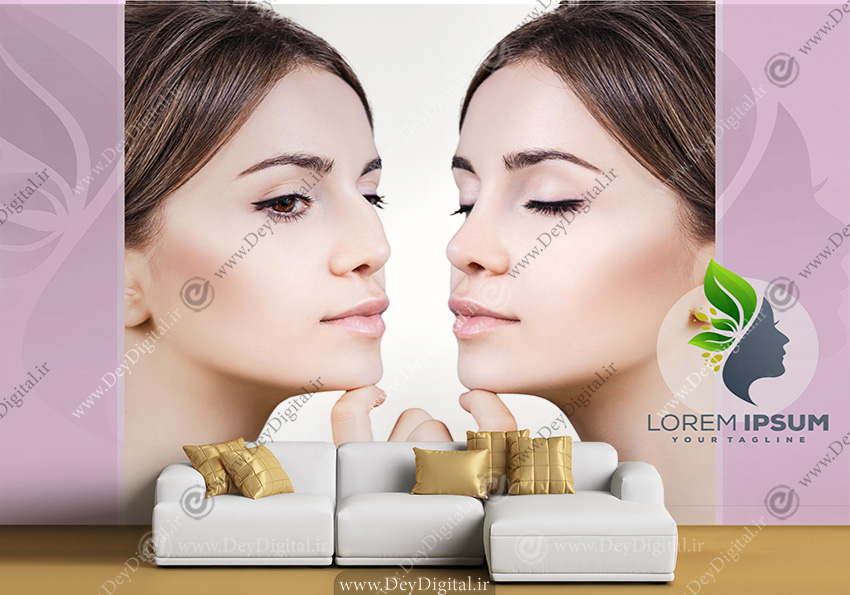 پوستر دیواری مدل عمل بینی