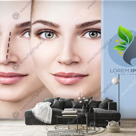 پوستر سه بعدی برای مطب دکتر جراح بینی
