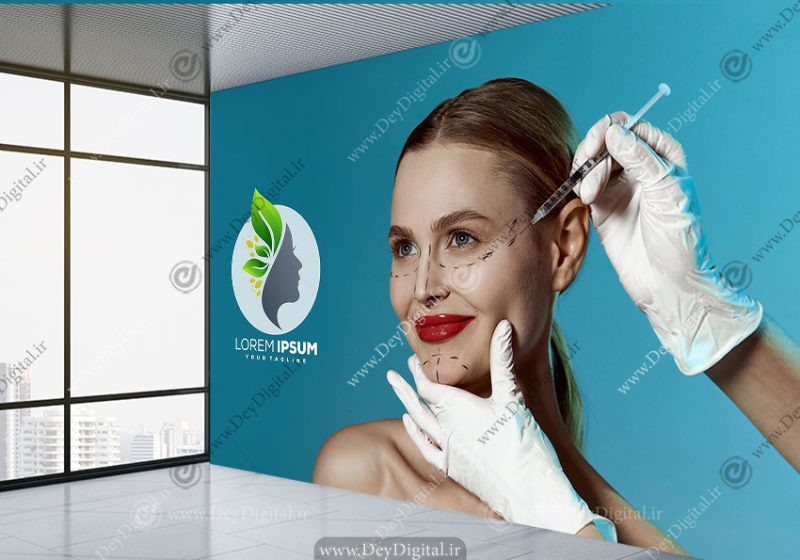 پوستر سه بعدی برای مطب دکتر جراح بینی