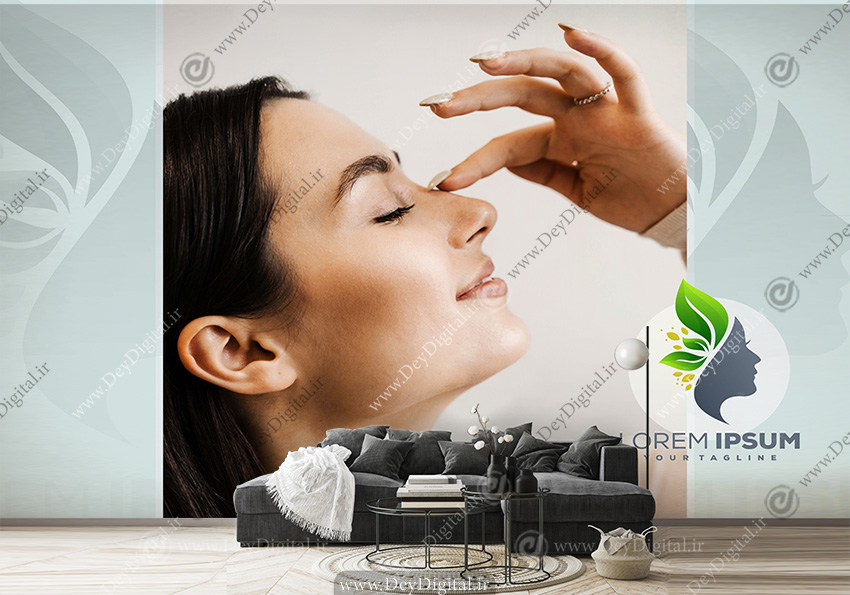 پوستر سه بعدی برای مطب جراح زیبایی بینی