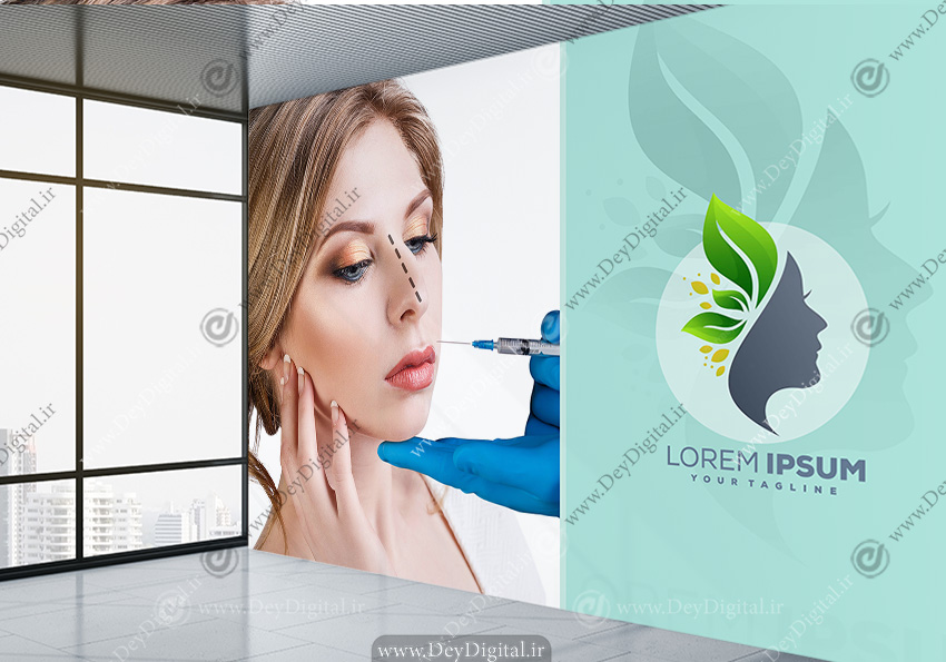 پوستر دیواری مطب دکتر جراح زیبایی بینی