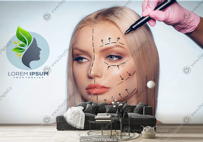 پوستر سه بعدی برای مطب دکتر جراح بینی