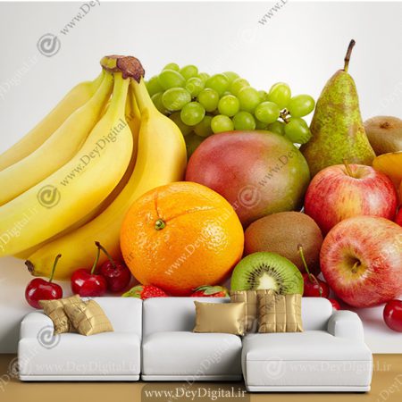 پوستر سه بعدی برای میوه فروشی