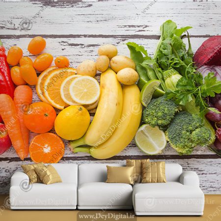 پوستر دیواری میوه فروشی