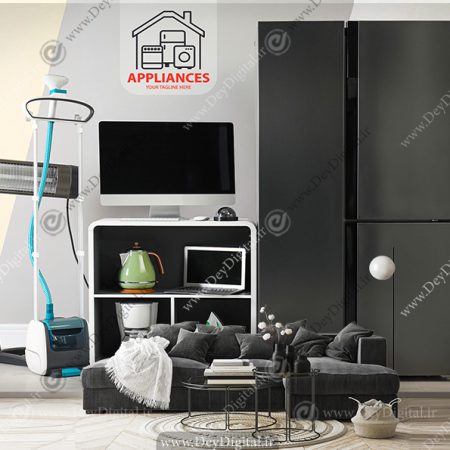 پوستر دیواری برای فروشگاه لوازم برقی