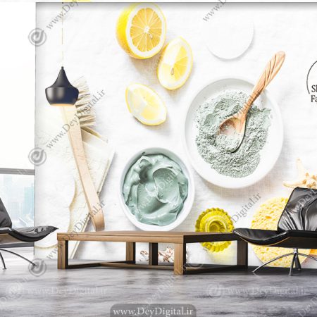 طرح پوستر برای مرکز فیشیال