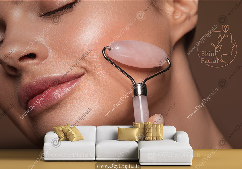 پوستر سه بعدی برای جوانسازی پوست و فیشیال