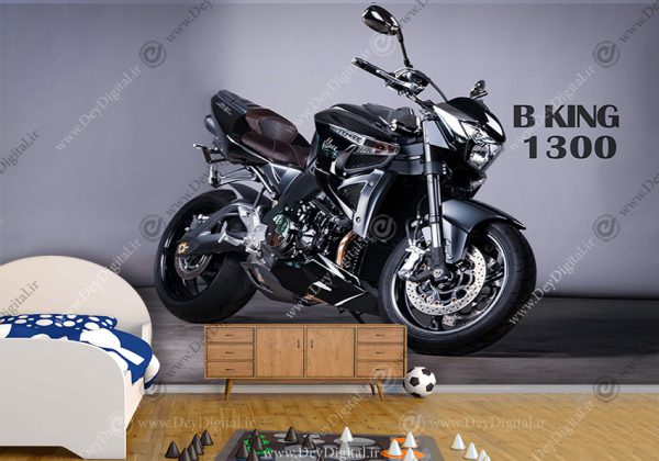 پوستر موتور B KING 1300 رنگ مشکی