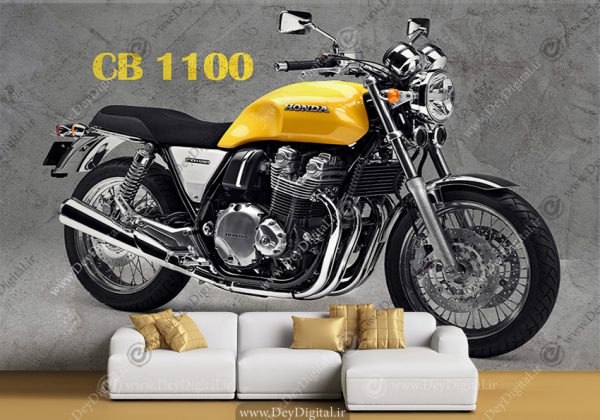 پوستر دیواری طرح موتور cb 1100 هوندا