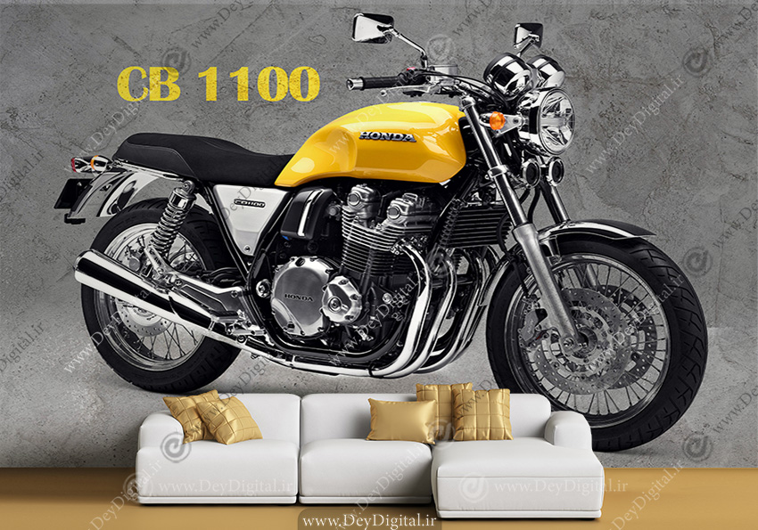 پوستر دیواری طرح موتور cb 1100 هوندا