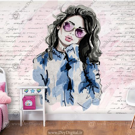پوستر سه بعدی برای اتاق نوجوان دختر