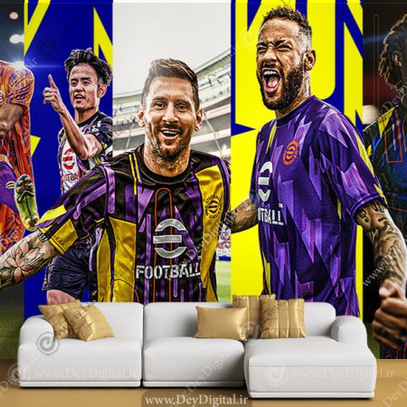 پوستر دیواری فوتبالی طرح PES 2023