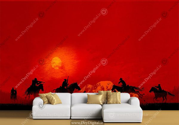 پوستر دیواری گیم نت طرح رد دد