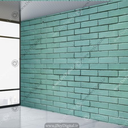 پوستر دیواری آجر سه بعدی