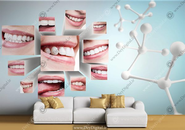 پوستر دیواری مطب دندان پزشکی