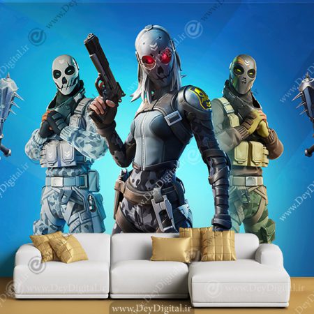 پوستر دیواری سه بعدی فورتنایت