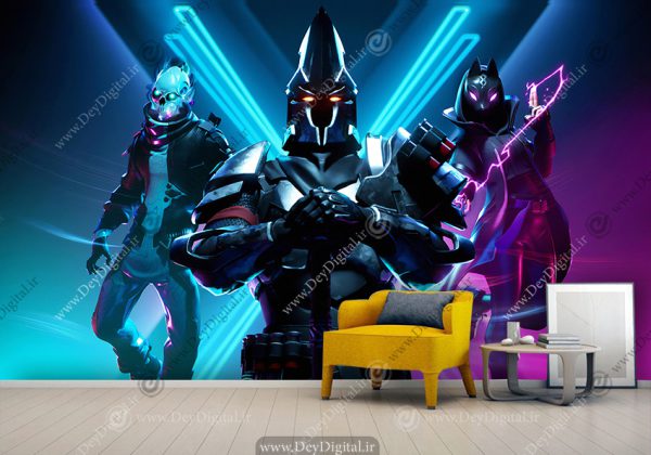 پوستر دیواری شخصیت های فورتنایت