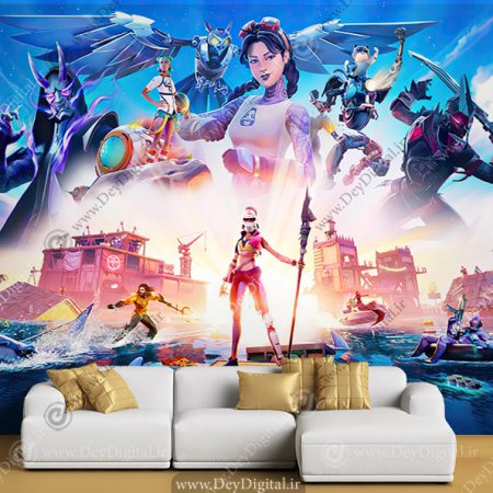 پوستر دیواری FORTNITE کد