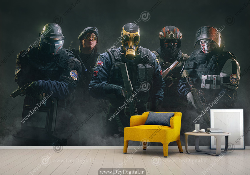 پوستر دیواری Rainbow Six Siege کد