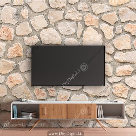 کاغذ دیواری سه بعدی سنگ