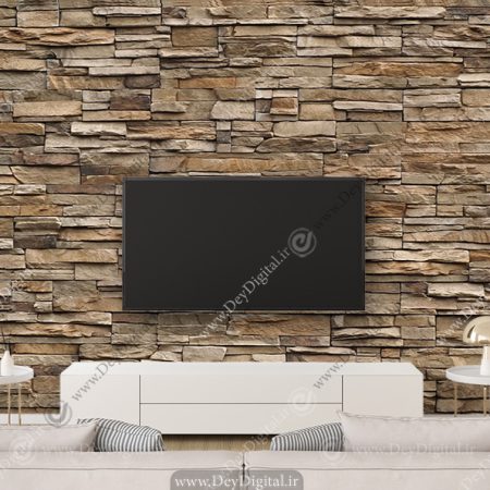 پوستر دیواری سه بعدی برای پشت تی وی