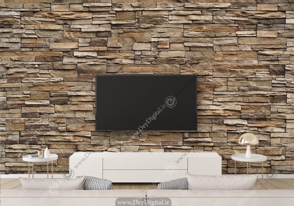پوستر دیواری سه بعدی برای پشت تی وی