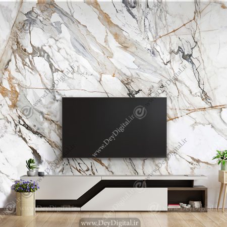 پوستر دیواری سنگ مارول برای پشت تی وی