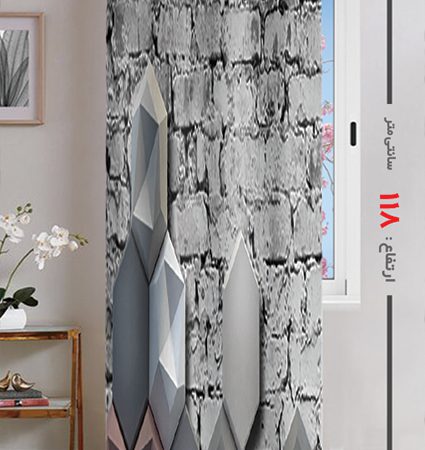 پرده پانچی ارتفاع 118 تخفیف خورده