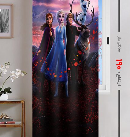 پرده پانچی ارتفاع 190 تخفیف خورده