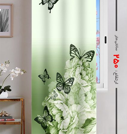 پرده پانچی ارتفاع 250 تخفیف ویژه
