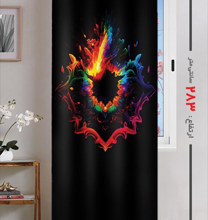 پرده پانچی ارتفاع 283 تخفیف ویژه