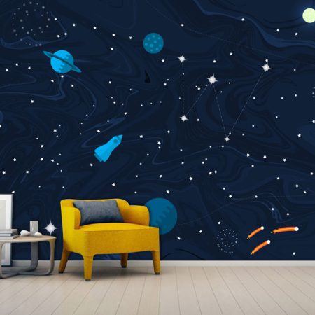 پوستر دیواری فضا شب