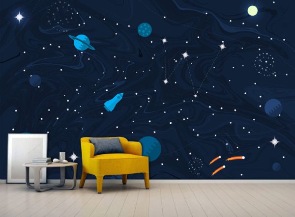 پوستر دیواری فضا شب