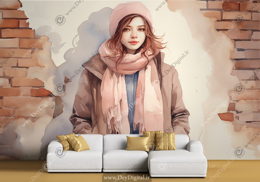 پوستر دیواری دخترانه اسپرت