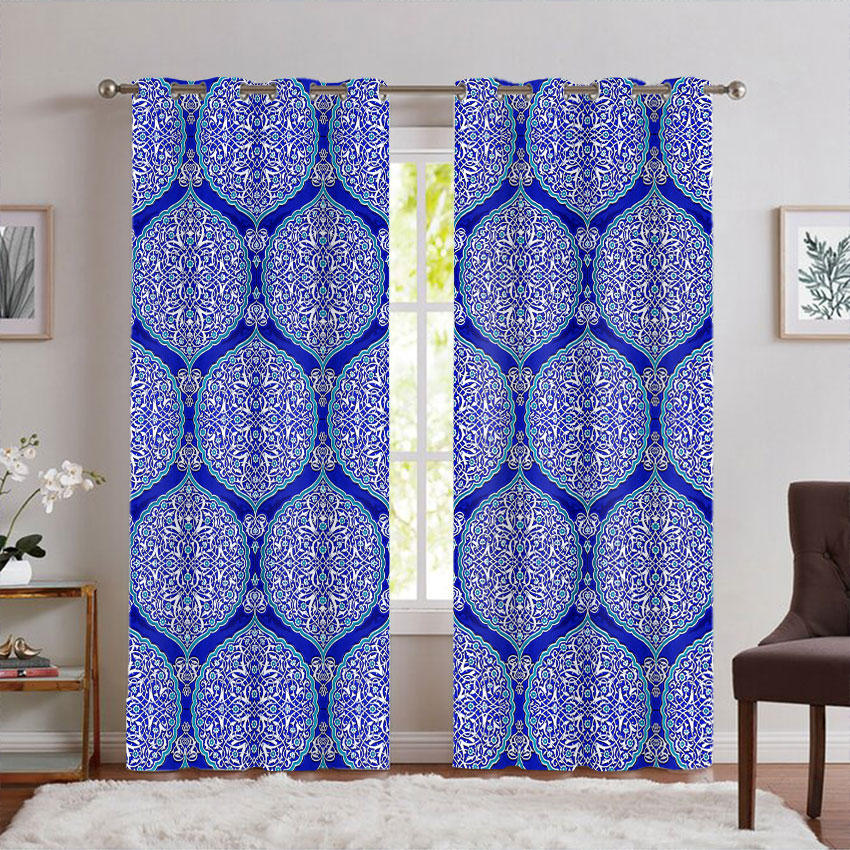 پرده پانچی سنتی جدید برای پذیرایی PK-7404
