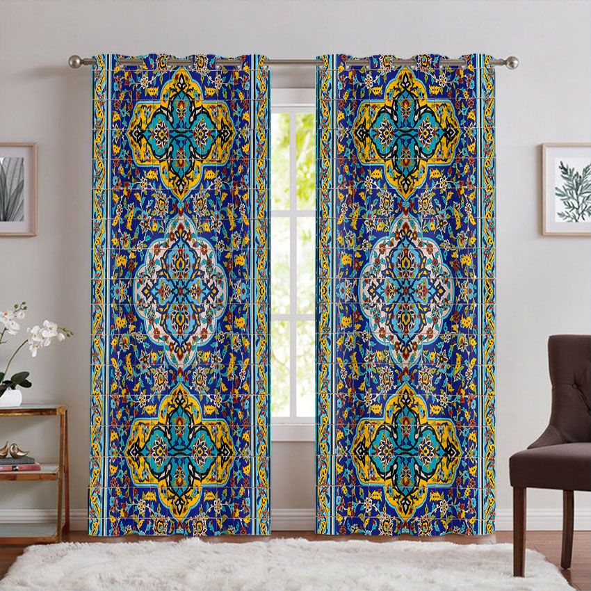 پرده پانچی قدیمی طرح سنتی