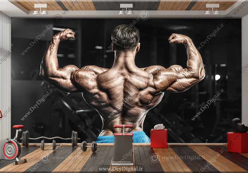 پوستر بدنسازی حرفه ای