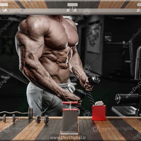 پوستر دیواری باشگاه بدنسازی آقایان