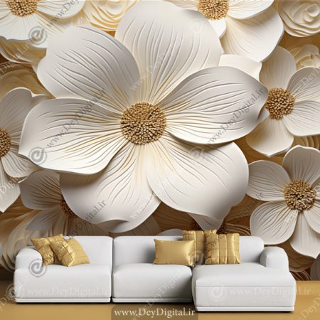کاغذ دیواری سه بعدی شیک
