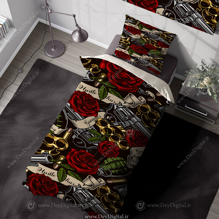 روتختی سه بعدی پسرانه طرح اسپرت