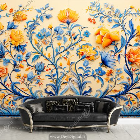 پوستر دیواری سه بعدی سنتی