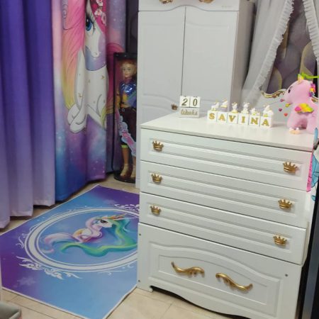 نمونه اجرا شده فرش اتاق کودک