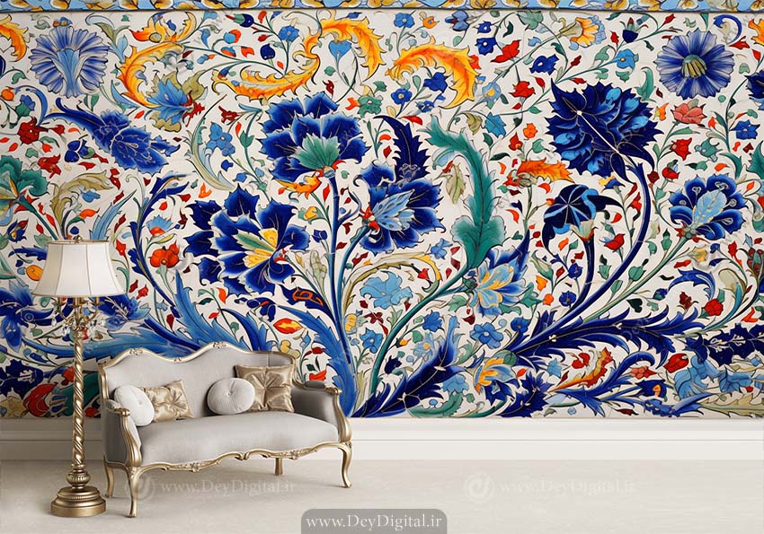 پوستر دیواری سه بعدی سنتی
