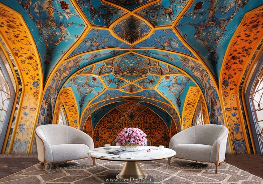 پوستر دیواری سه بعدی سنتی