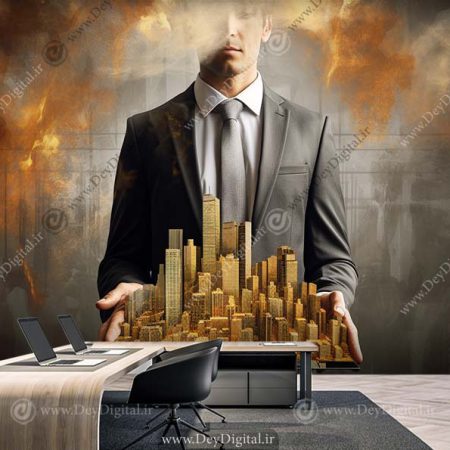 کاغذ دیواری سه بعدی املاک