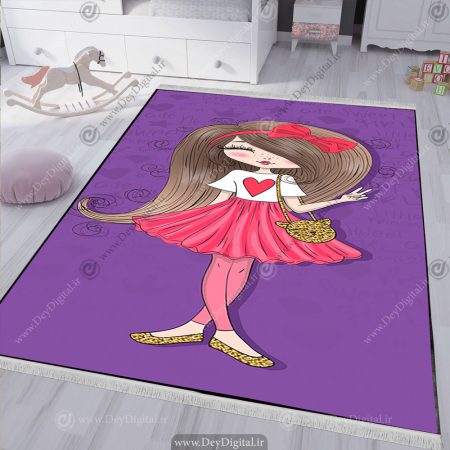 فرشینه عروسکی دخترانه