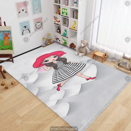 فرشینه پرنسسی دخترانه