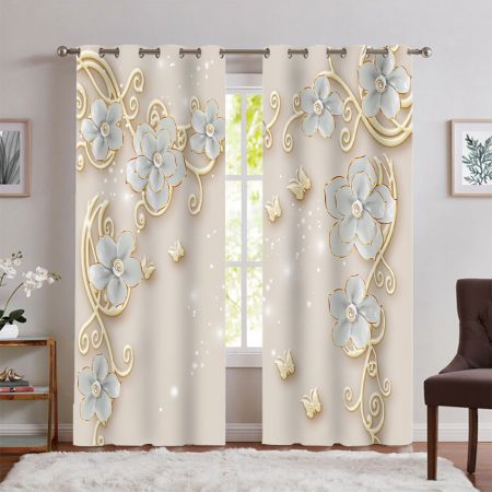 پرده چاپی برای پذیرایی