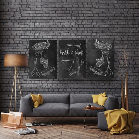 قاب شاسی آرایشگاه مردانه