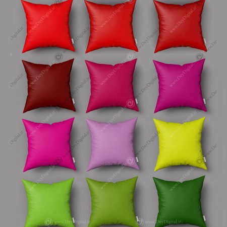 کوسن مخمل 45*45 ساده تک رنگ
